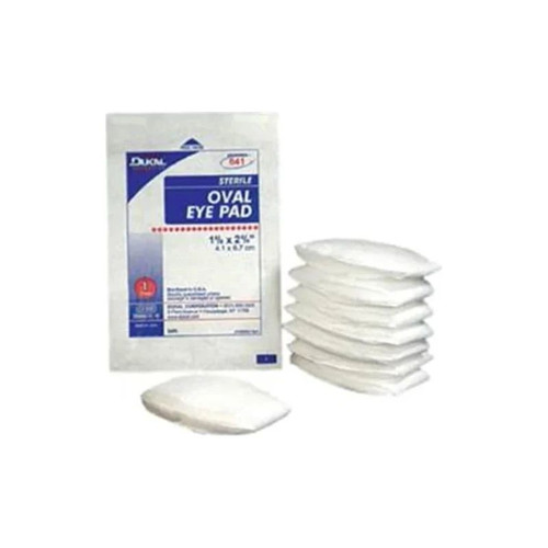 Dukal - 841b - Eye Pad, Oval, Sterile