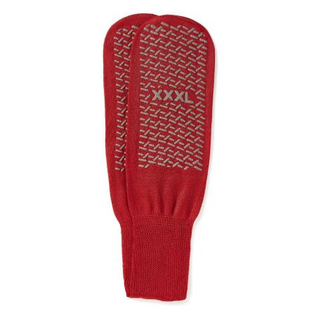 Medline - Mdtps4b07fprz - Slipper,Bariatric,Dlb Tread,Red,One Pair - Each