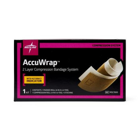 Medline - Msc7800h - Accuwrap,2 Layer,Compression Sys - Each