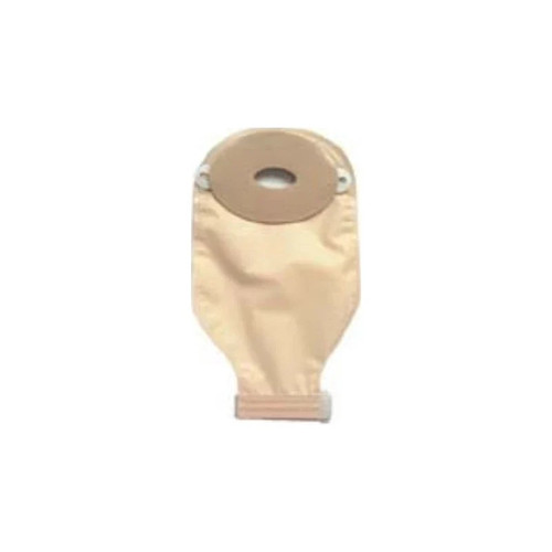 Nu-Hope - Nu-Flex - 7565Rin - Laboratories - Ostomy Pouch 11 Inch Length Oval D, Pre - Cut 1 - 1/2 H To 2 - 3/4 W Stoma Drainable, Roll - Up Closure - Box/10