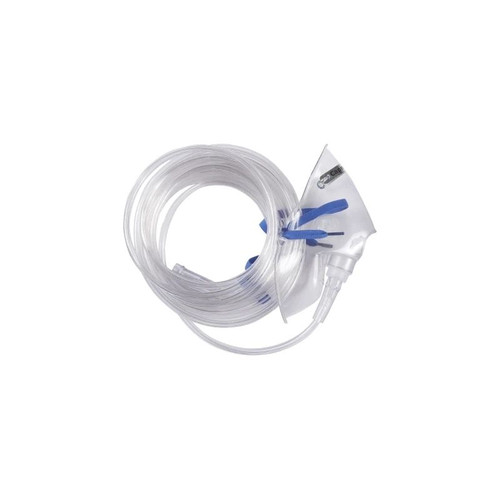 Sun Med - Capnovue - 4737-14-0-50 - Oxygen Mask With Etco2 Monitoring Elongated Style Adult One Size Fits Most Adjustable Head Strap - Case/50