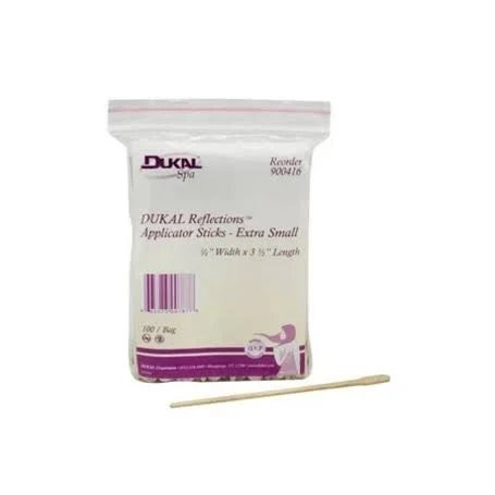 Dukal - 900416 - Applicator Stick Reflections?? Without Tip Wood Shaft 3 - 1/2 Inch Nonsterile  Bag - Case/2500