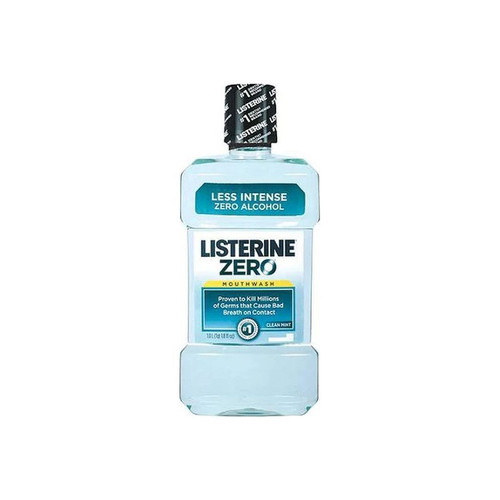 Johnson & - Listerine Pocketpaks - 31254742832 - Systems - Zero J&J - Mouthwash 16.66 Oz Mint Flavor - Each