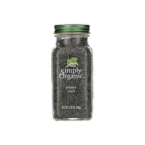 Simply Organic - 18045 - Poppy Seed Whole 3.38 Oz Bottle - Each
