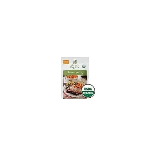 Simply Organic - 18539 - Brown Gravy Mix, Organic, Gluten - Free - Each