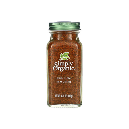 Simply Organic - 19652 - Chili Lime Seasoning 4.20 Oz Bottle - Each