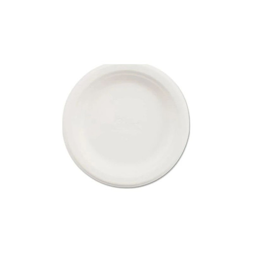 Rj Schinner - Chinet - 21225 - Co - Plate White Single Use Paper 6 Inch Diameter - Case/1000