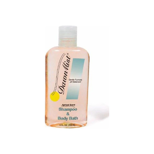 Donovan Industries - Dawnmist - Ms3367 - Shampoo And Body Wash 4 Oz Flip Top Bottle Apricot Scent - Each