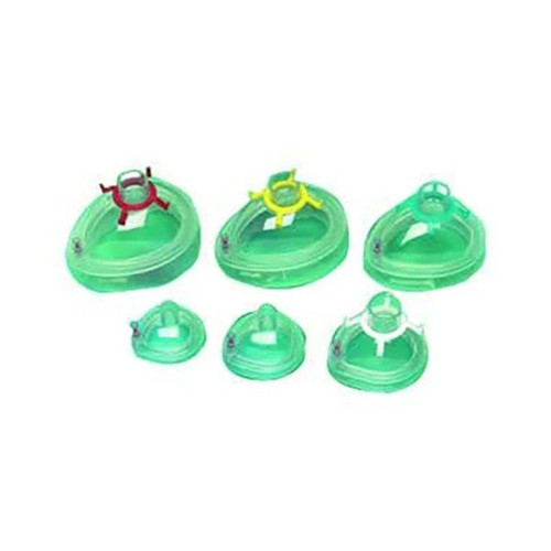 Teleflex - Clear Comfort - 15808 - Anesthesia Mask Elongated Style Adult Medium Hook Ring - Case/30