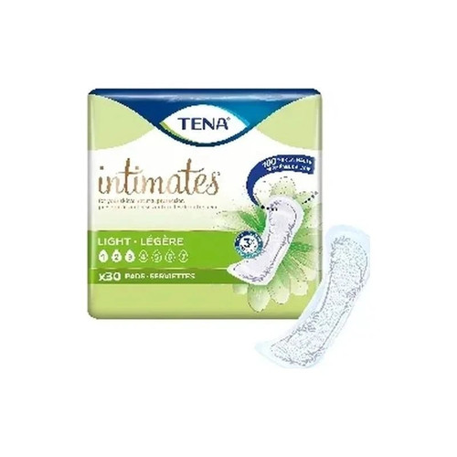 Essity - Tena - 54358 - Intimates Ultra Thin Light Bladder Control Pad 9 Inch Length Absorbency Dry - Fast Core One Size Fits Most - Package/30