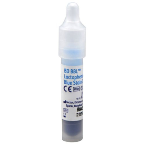 Bd Becton Dickinson - Bbl - 261188 - Lactophenol Cotton Blue Solution 0.5 Ml - Carton/50
