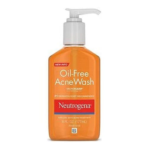 Kenvue Brands Ll - Johnson & Consumer - 681171900 - Neutrogena Oil - Free Acne Wash, 6 Fl Oz - Each