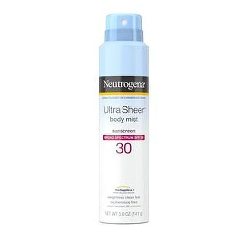 Kenvue Brands Ll - Esc - 681003800 - Neutrogena Ultra Sheer Body Mist Sunscreen C - Spray, Spf 30, 5 Oz - Each