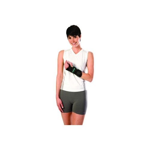 Djo Djorthopedics - Aircast A2 - 05Wsr - Wrist Brace Aluminum / Foam Nylon Right Hand Black Small - Each