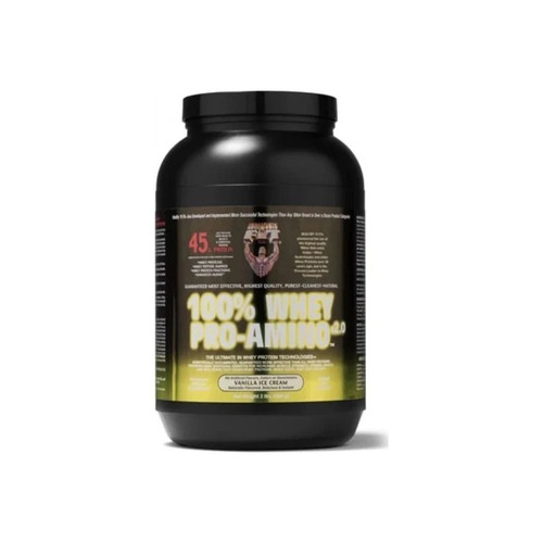 Fit And Healthy - N - 799750001022 - 100% Whey Pro - Amino Vanilla - Each