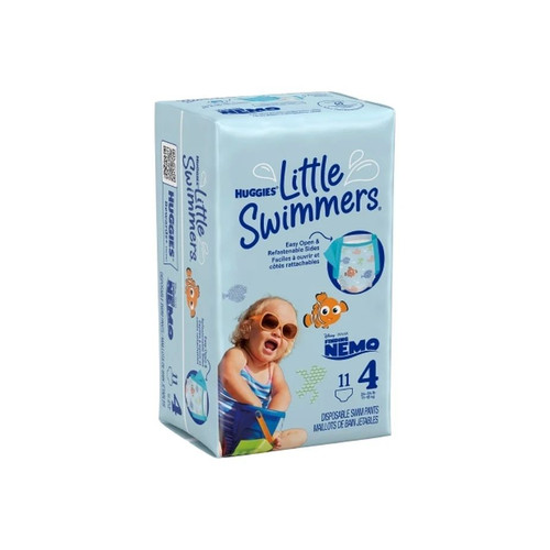 Kimberly Clark - Huggies Little Swimmers - 18342 - Unisex Baby Swim Diaper Medium Disposable Heavy Absorbency - Case/88