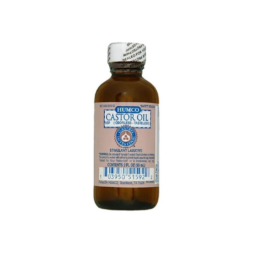 Humco - 00395051592 - Laxative Unflavored Liquid 2 Oz Castor Oil - Each