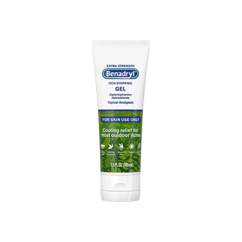 Johnson & - Benadryl - 31254717157 - Systems - J&J - Itch Relief 2% Strength Gel 3.5 Oz Tube - Each