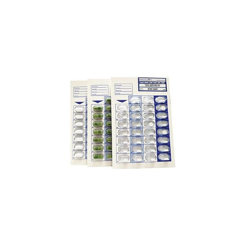 Wallcur - 660Mc - Practi - Meds Long - Term Care Card Training D/S - Package/3