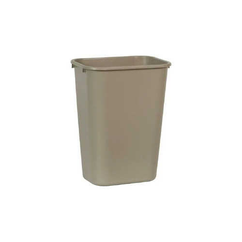 Rj Schinner - Deskside - Fg295700Beig - Co - Trash Can 41 - 1/4 Quart Rectangular Beige Lldpe Open Top - Each