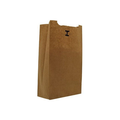 Rj Schinner - Duro - 18403 - Co - Grocery Bag Brown Kraft Recycled Paper 3 - Case/500