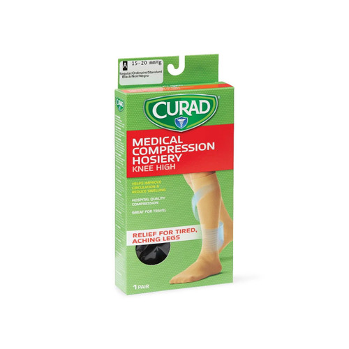 Medline - Curad - Mds1705Bbh - Knee - High Compression Hosiery,B