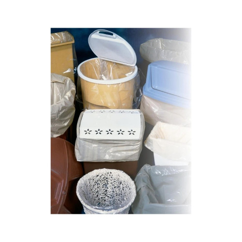 Elkay Plastics - All24Cs - Low Density 10 Gal Trash Can Liner - White - Case/1000