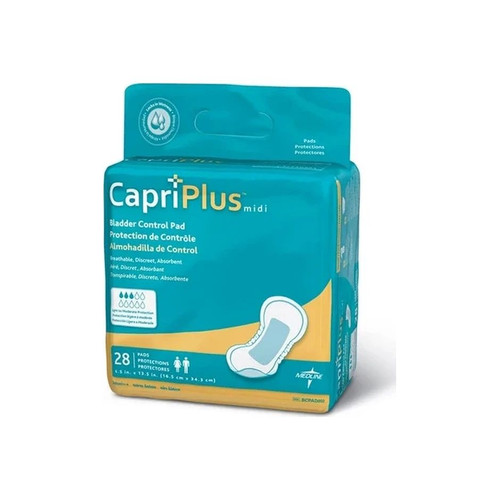 Medline - Contourplus - Bcpe01Z - Capri Plus Bladder Control Pads - Bag/28