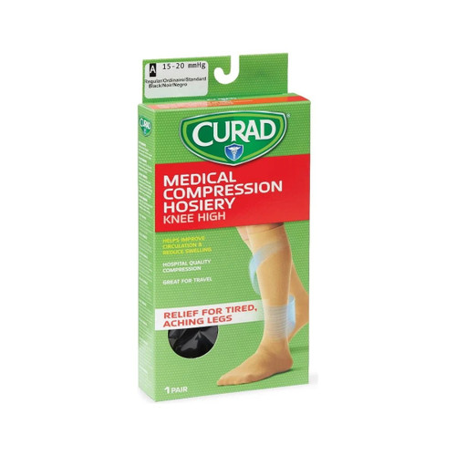 Medline - Curad - Mds1713Bbh - Knee - High Compression Hosiery