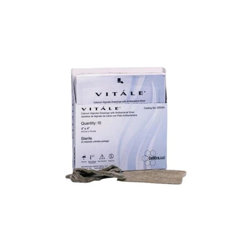 Cellera - 20845 - Vitale Calcium Alginate Dressing, 4" X 5". - Box/10
