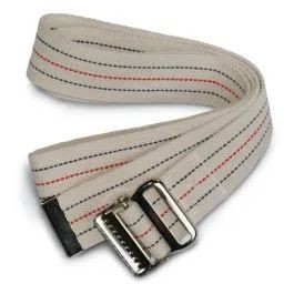 Medline - Mdt821208pas - Belt,Gait,Cotton,Pastel,60",Plstc Bckl