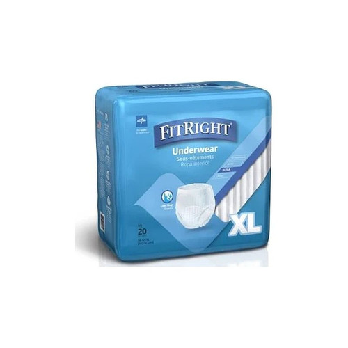 Medline - Fitright Ultra - Fit23600A - Protective Underwear - Case/80
