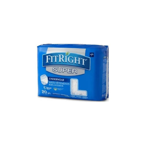 Medline - Fitright - Fit33505Az - Super Protective Underwear - Bag/20