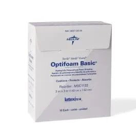 Medline - Msc1133fh - Optifoam, Basic, Fenestrated, 3x3 - Each