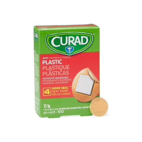 Medline - Curad - Non25501 - Plastic Adhesive Bandages,Natural,No
