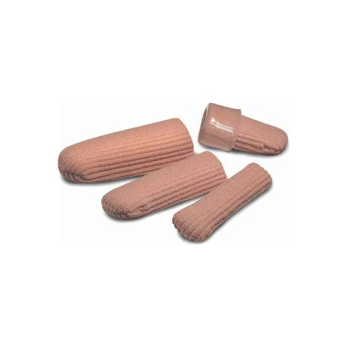 Pedifix - 1200 - Visco - Gel Digital Tubes 3/4 Narrow, Ribbed, Fully - Coated - Package/3