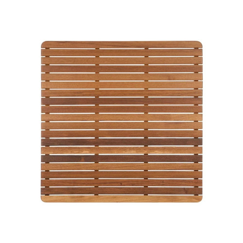 Teakworks4U - Ptm-2518F - Ptm2518F - Shower Mat Finished Plantation Teak - Each