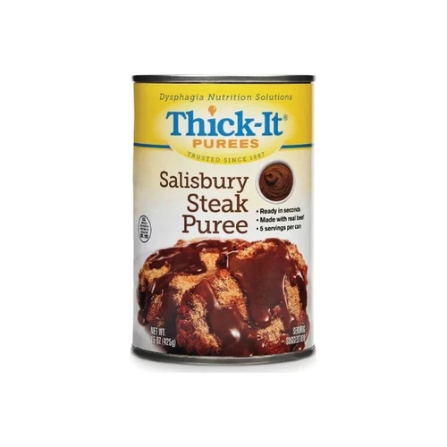 Kent Foods - Precision - H314-F8800 - Thick - It Salisbury Steak Puree 15 Oz Can - Each