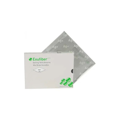 Molnlycke Health Care - Exufiber - 709901 - Us Gelling Fiber Wound Dressing, 4" X 4". - Box/10