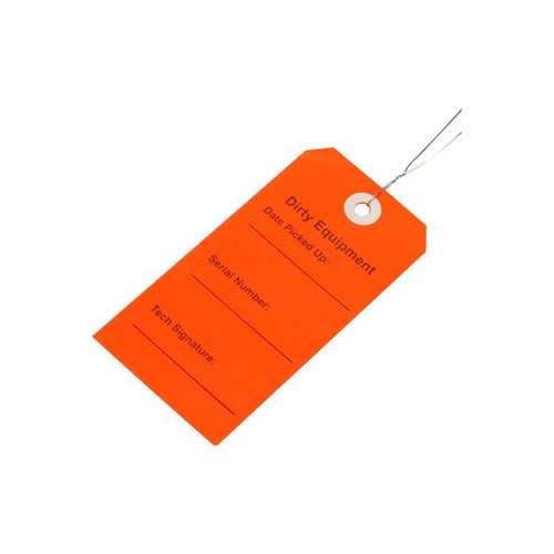Elkay Plastics - Tder - "Dirty Equipment" Tag - Case/500
