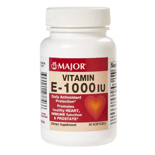 Mckesson - 00904027746 - Vit E 1000Iu Caps 30/Bt 715441 - BT/30