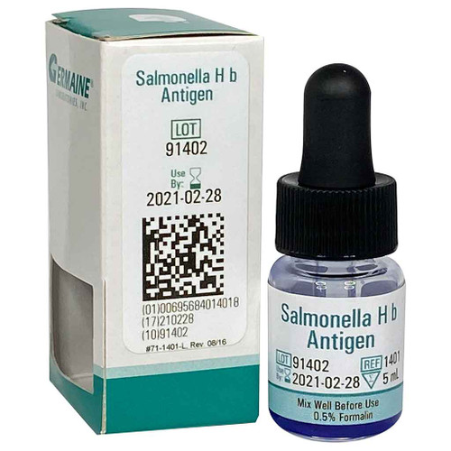 Germaine Laborat - 1401 - Antigen Salmonella H Grp B    5Ml - EA/1