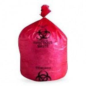 Elkay Plastics - Hd33Re - Liner, Infectious Waste Red 13Mic 31"X43" - CS/250