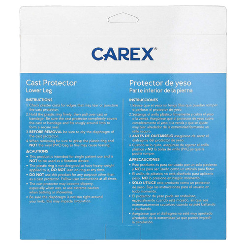 Carex Health Brands - P20200 - Cast Protector (Lower Leg)