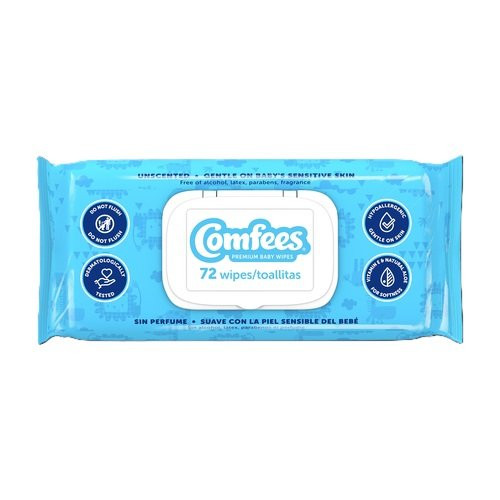 Attends Healthcare - Cmfwp72 - Wipe Baby Comfees Unscented - PK/72