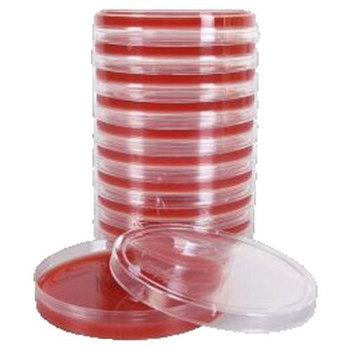 Hardy Diagnostics - A93 - Plates Agar Pea 10/Bx         15X100Mm W/5% Sheep Blood D/S - BX/10