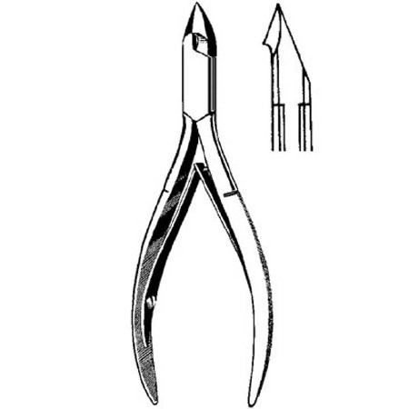Sr Instruments - Merittm - 98489 - Nipper Tiss 4 1/2" Convx Blade - EA/1