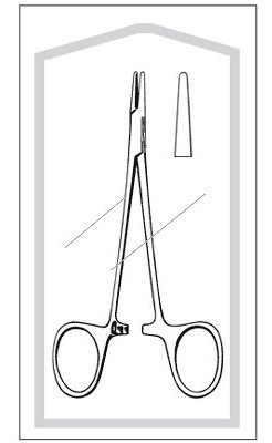 Sr Instruments - Merittm - 962587M - Needle Holder Webster Smooth Jaw 5 1/4" - CS/25