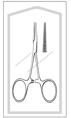 Sr Instruments - Merittm - 962556M - Forcep Hartmann Mosquito Strtserr 3 1/2" - CS/25