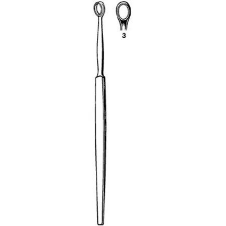 Sr Instruments - Merittm - 98415 - Curette Dermal Fox 3 - EA/1